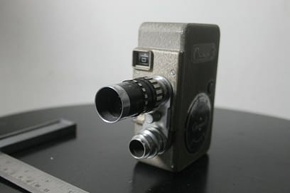 Cinemax-8 TA Vintage 8mm Camera Cine-Nikkor.C 13mm f1.9 from Japan