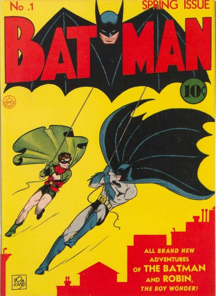 A copy of Batman No. 1 graded 9.4 by CGC sold for $2.22 million in 2021 at Heritage Auctions. 