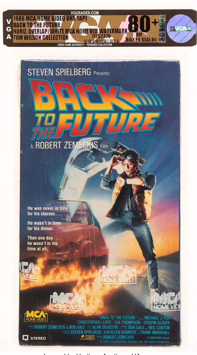 ‘Back to the Future’ VHS Tape Sells for Record $75,000