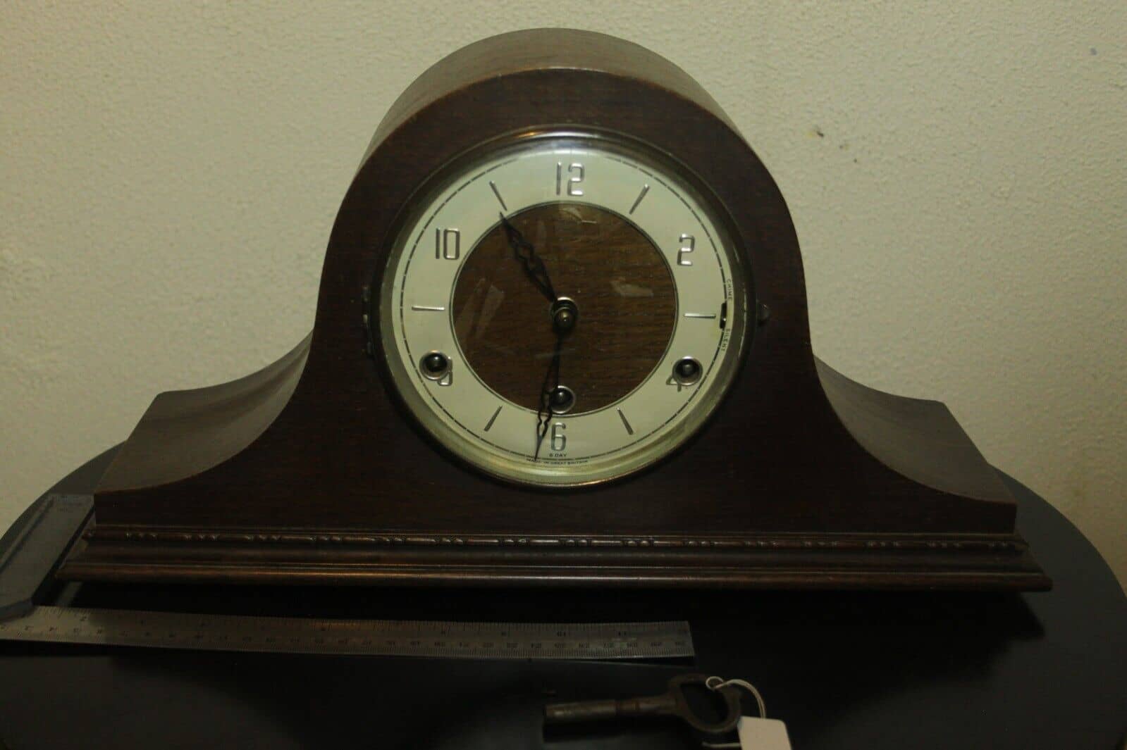 Antique 1930’s Bentima Westminster Chiming Mantel Clock with Perivale Mechanism